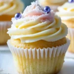 Prinzessinnen Cupcakes mit Zitrone & Kokos First Image First Image