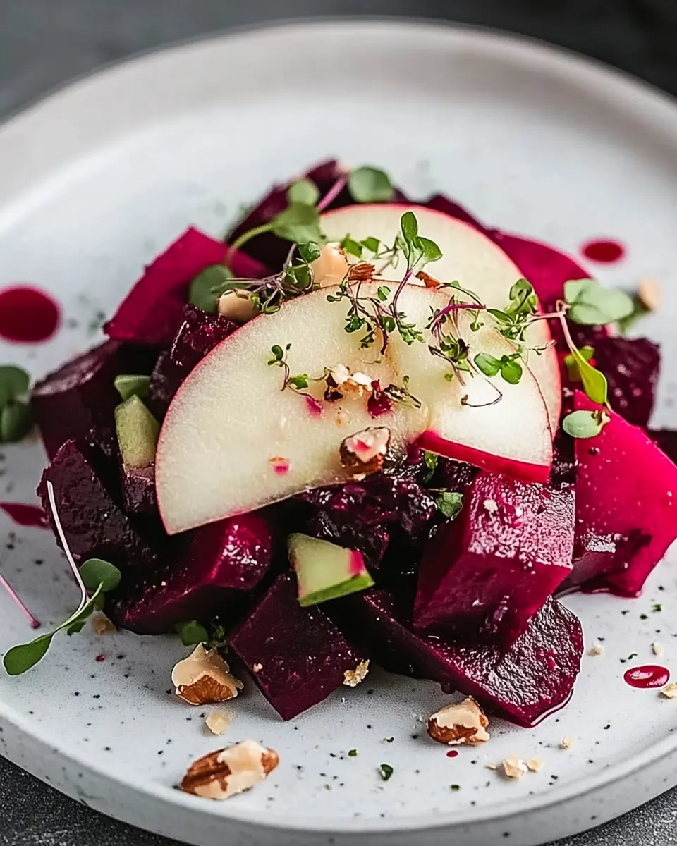 Rote Bete Salat mit Apfel – Bestes Rezept für frische Genussmomente 5
