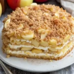 Apfel Quark Kuchen mit Zimtstreusel – Saftig & Einfach First Image First Image
