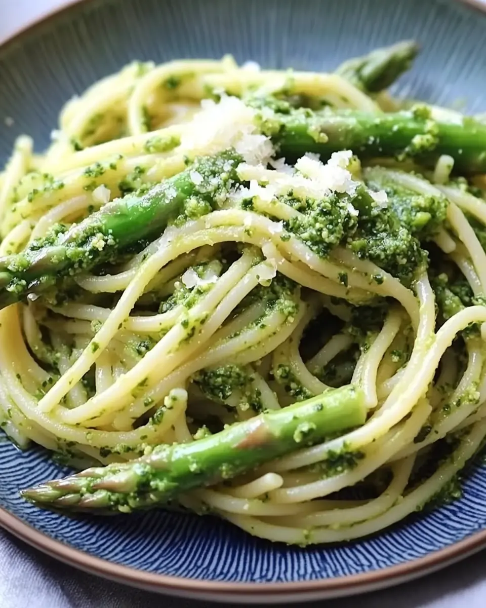 Spaghetti mit Spargel und Bärlauchpesto: A Fresh Twist on Comfort 5 ranztfq5mlsb8tzdhfpe