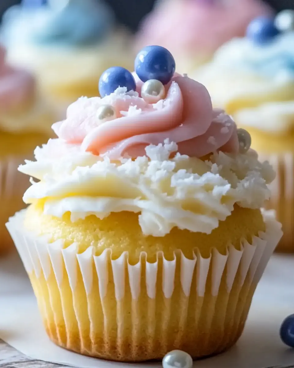 Prinzessinnen Cupcakes mit Zitrone & Kokos: Irresistibly Sweet Delights 6