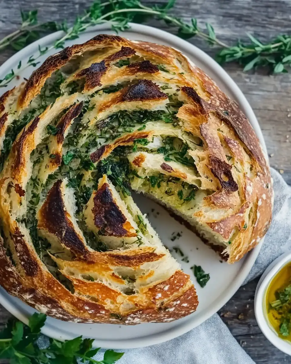 Bestes Kräuterbrot mit Bärlauch – Aromatisch & Knusprig First Image First Image