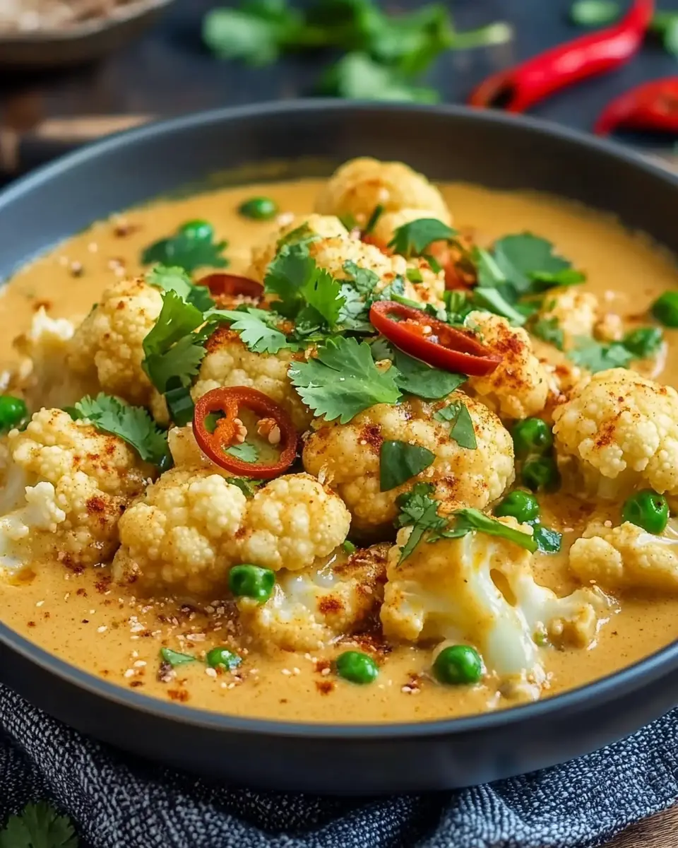 Cremiges Blumenkohl Curry: Indulge in Coconut Bliss! 6