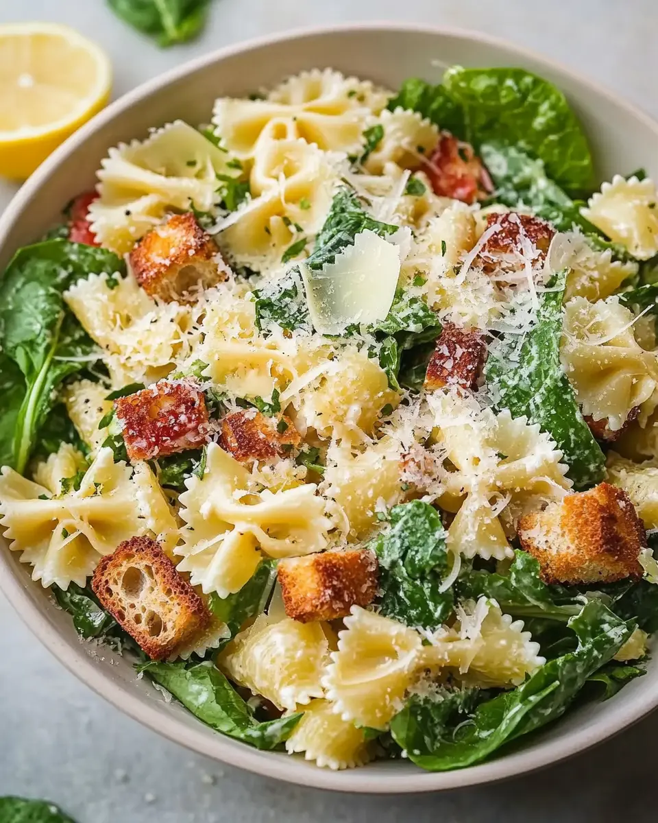Caesar Pasta Salat: The Best Homemade Twist You'll Love 6