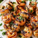 Marinated Grilled Shrimp Skewers Rezept Einfach & Schnell First Image First Image