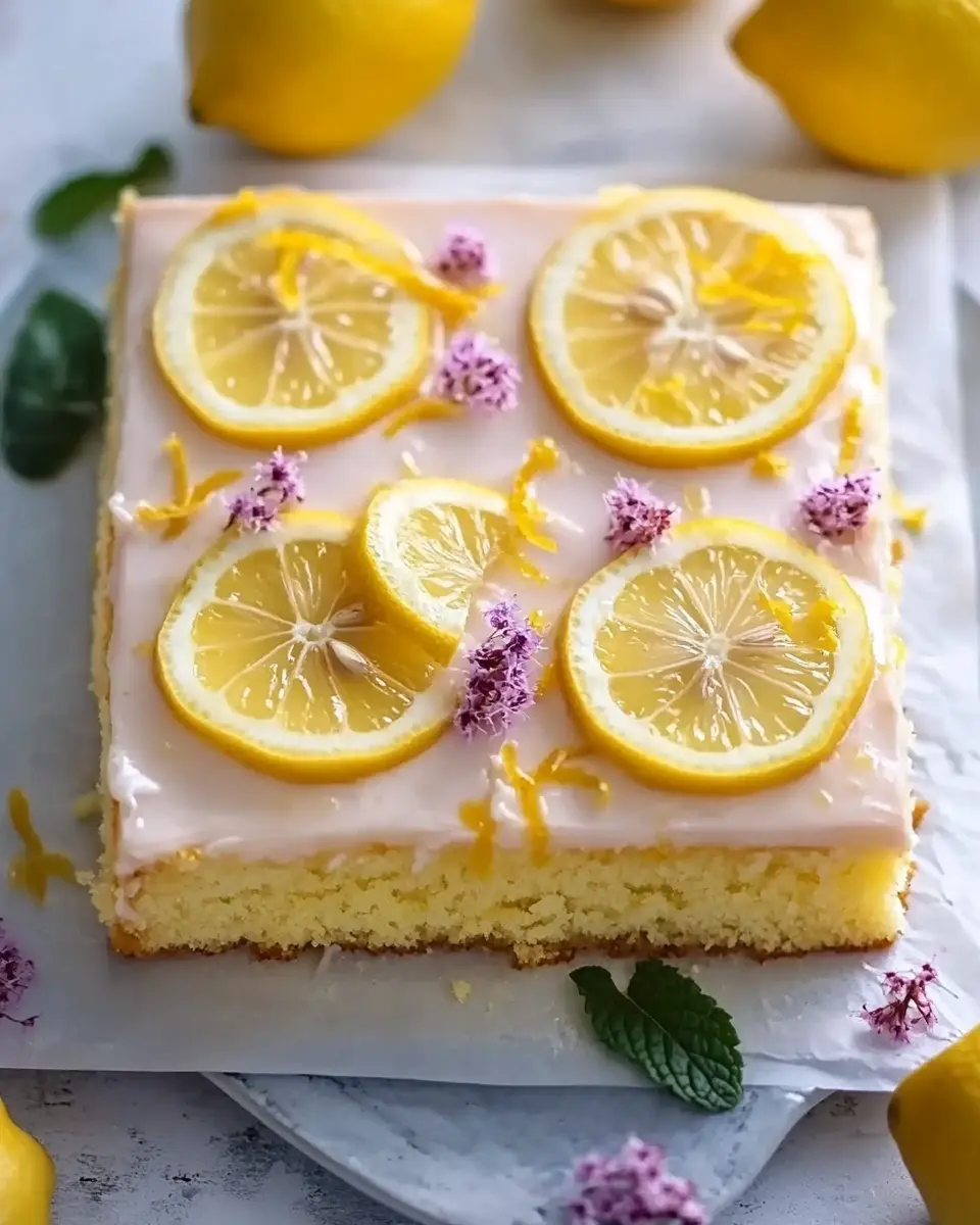 Saftiger Zitronen Joghurt Blechkuchen – Bestes Rezept Glücksbringend! 7 u6mldhubm1krzagjse27