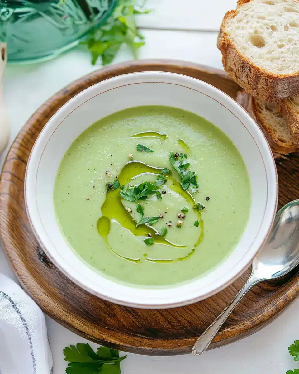 Cremige Bärlauchsuppe First Image First Image