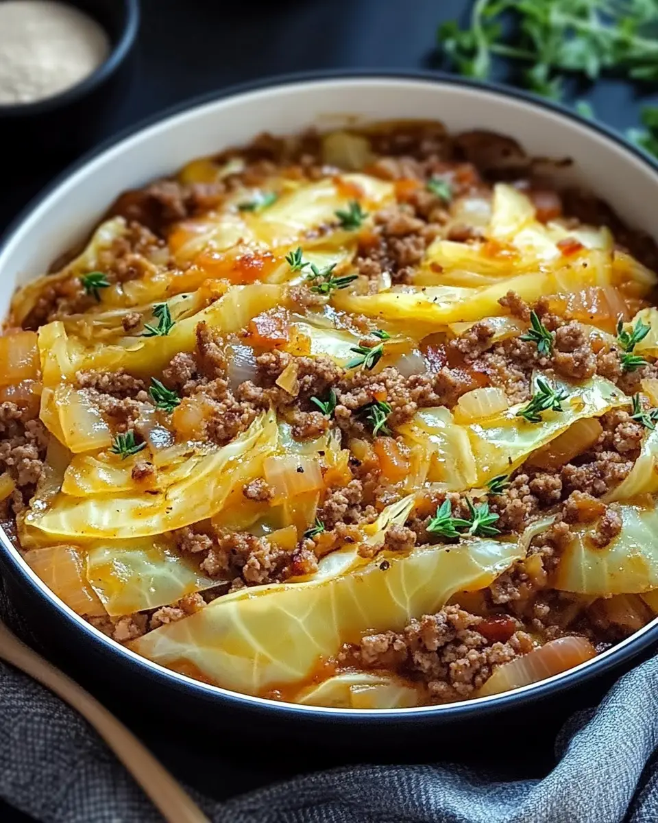 Schichtkohl mit Hackfleisch – Herzhaftes Familienrezept First Image First Image
