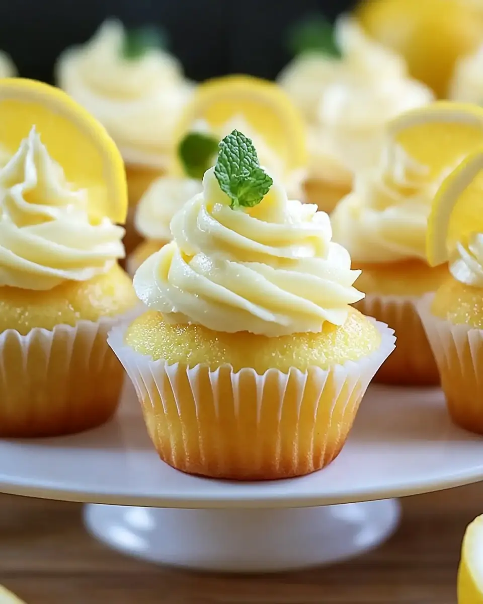 Zitronige Mini Cupcakes: Indulgent Zesty Joy in Every Bite 7