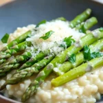 Risotto mit grünem Spargel – Cremig & Einfach First Image First Image