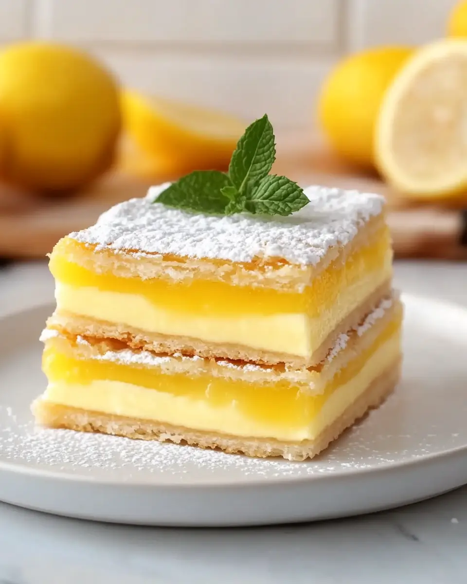 Lemon Curd Schnitten – 7 Tipps für perfekte Zitronenschnitten First Image First Image