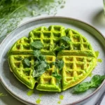 Grüne Waffeln – Herzhaftes Frühlingsrezept First Image First Image