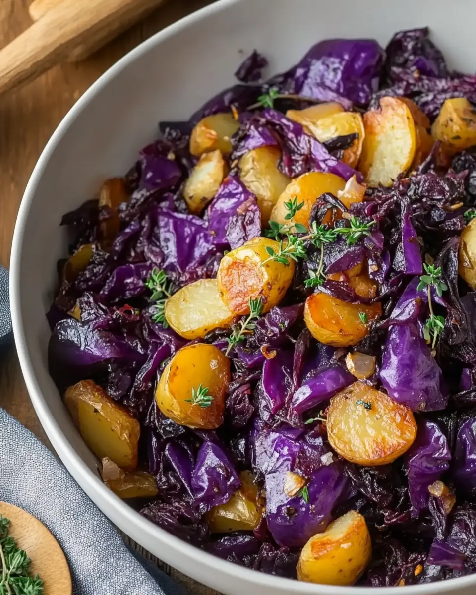 Rotkohl Pfanne mit Kartoffeln: Easy Comfort Food Delight 7 zbcfjasejksmgmczg4rf
