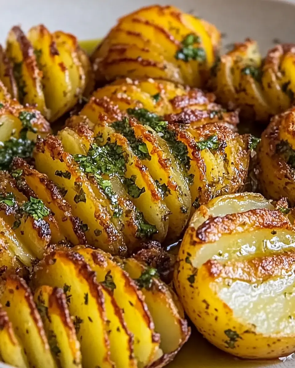 Knusprige Fächerkartoffeln mit Kräuterbutter: Das beste Rezept! 7