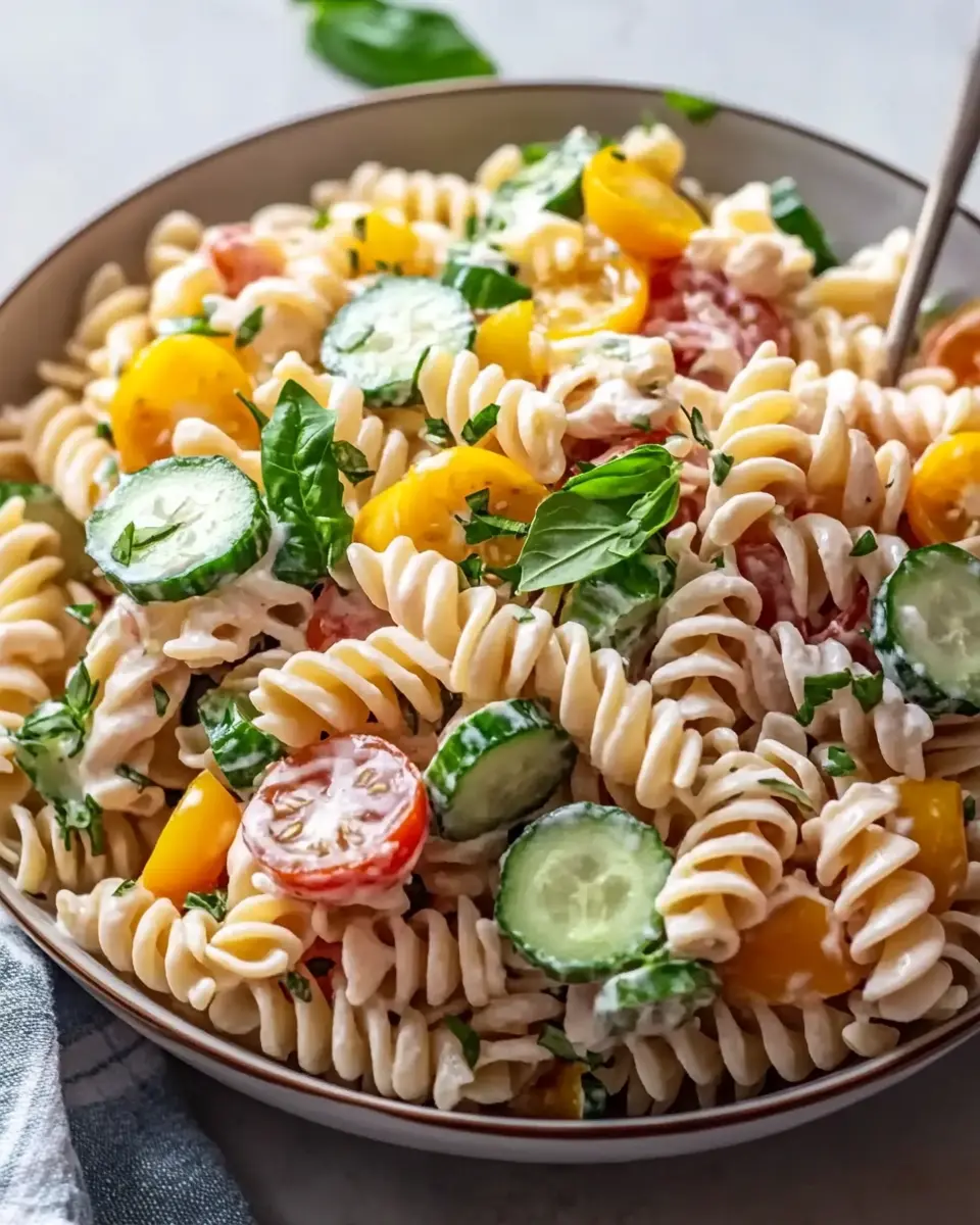 Klassischer Nudelsalat Rezept einfach & cremig for Summer Joy 5