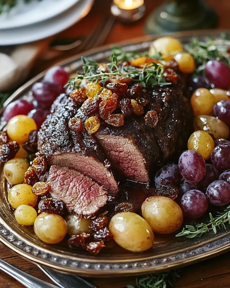Sauerbraten mit getrockneten Früchten: Indulgentes Festmahl! 6