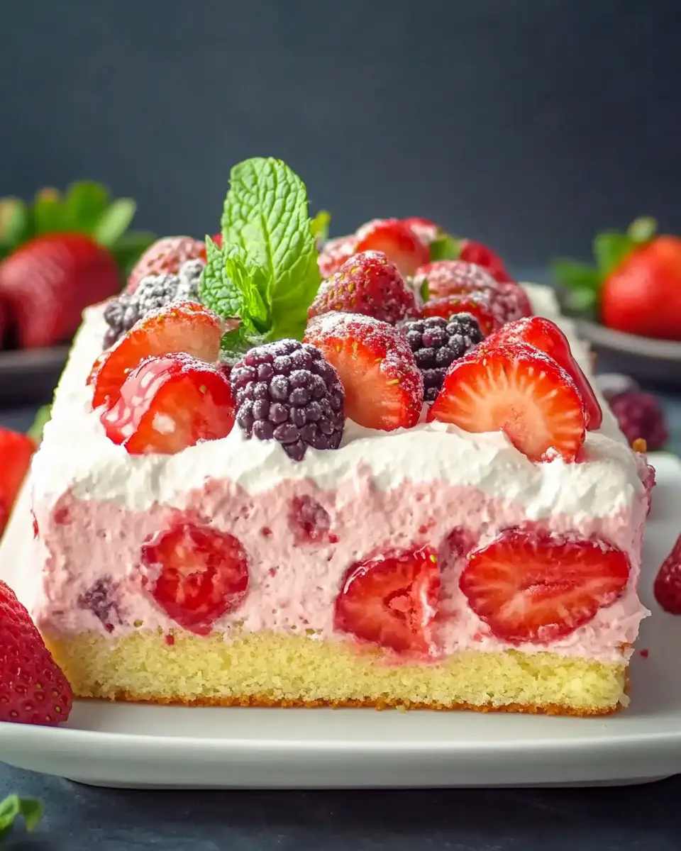 Fantakuchen vom Blech: Bestes Rezept mit Schmand & Erdbeeren