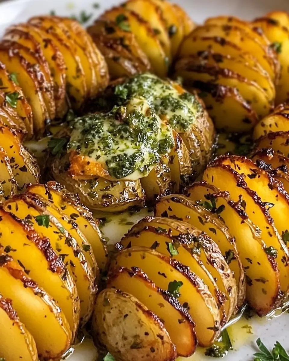 Knusprige Fächerkartoffeln mit Kräuterbutter: Das beste Rezept! 6 dtwdlycctgwuecnyyloi