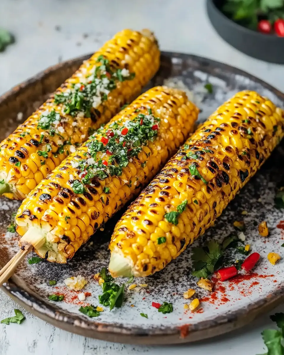 Gegrillte Maiskolben mit Kräuterbutter – Bestes Rezept für Genuss