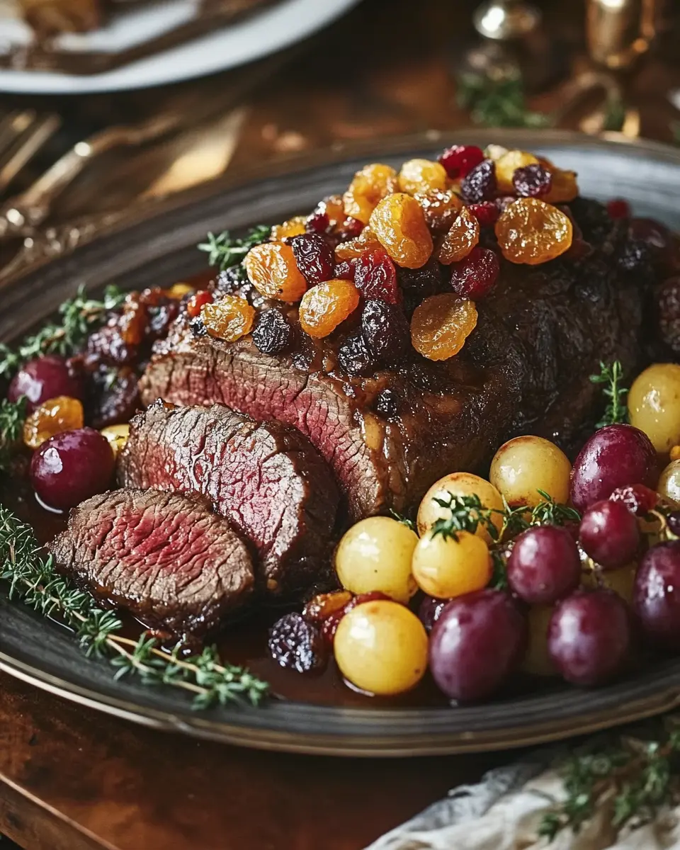 Sauerbraten mit getrockneten Früchten: Indulgentes Festmahl! 7