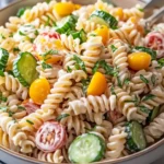 Klassischer Nudelsalat Rezept einfach & cremig First Image First Image
