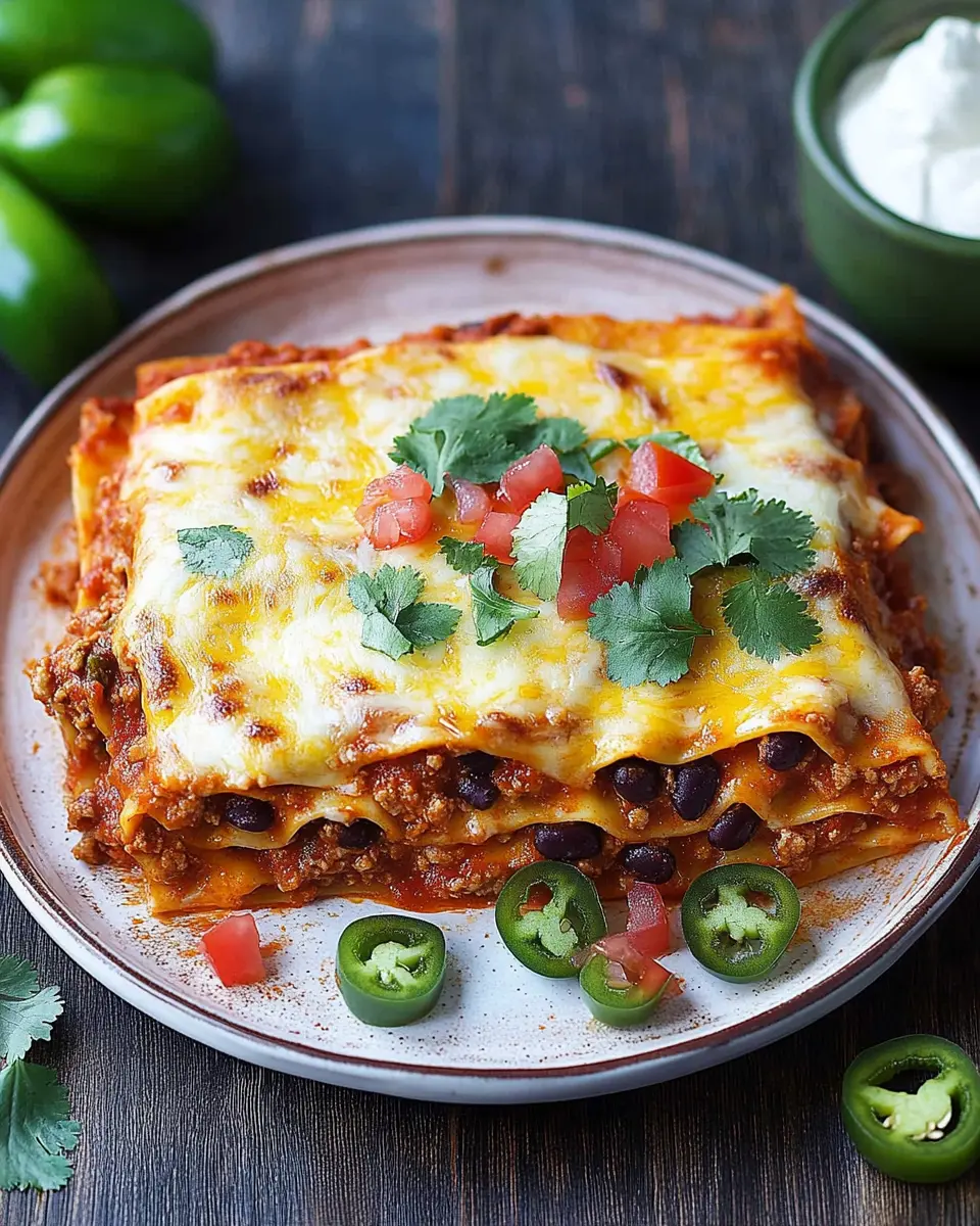 Mexikanische Enchilada Lasagne First Image First Image