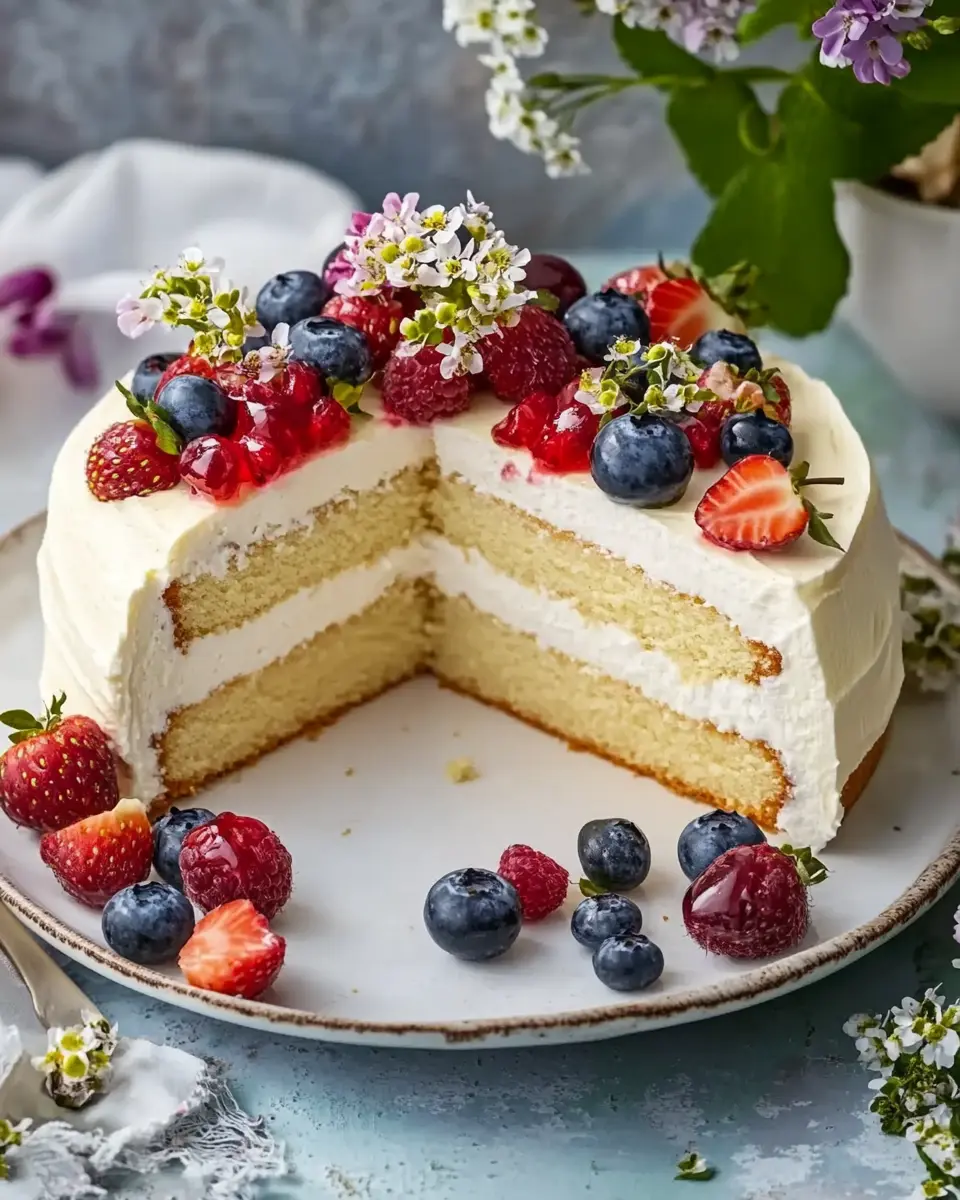 Kuchen mit Mascarpone und Quark: Indulgently Creamy Delight