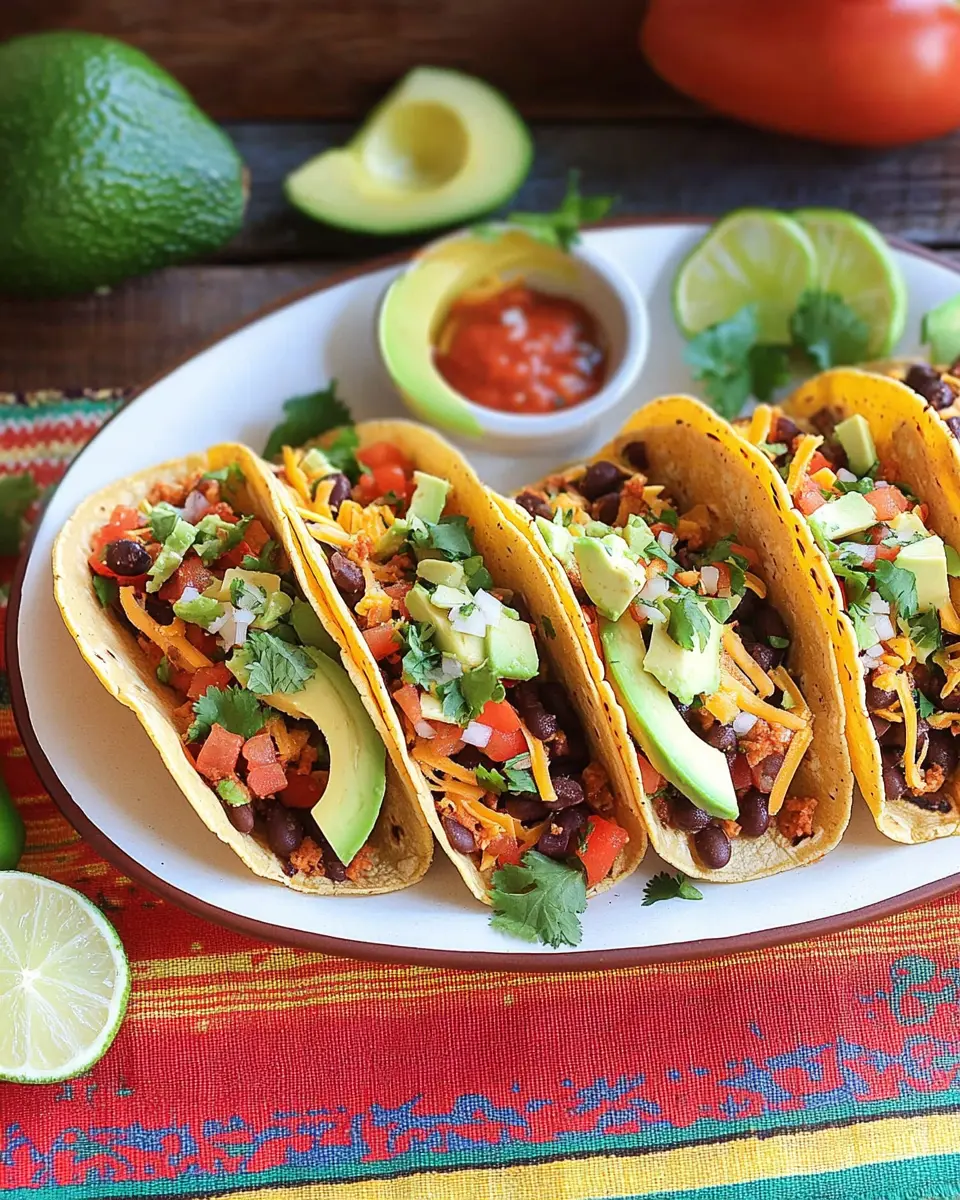 Vegetarische Tacos mit mexikanischer Füllung: Einfach & Lecker! 6