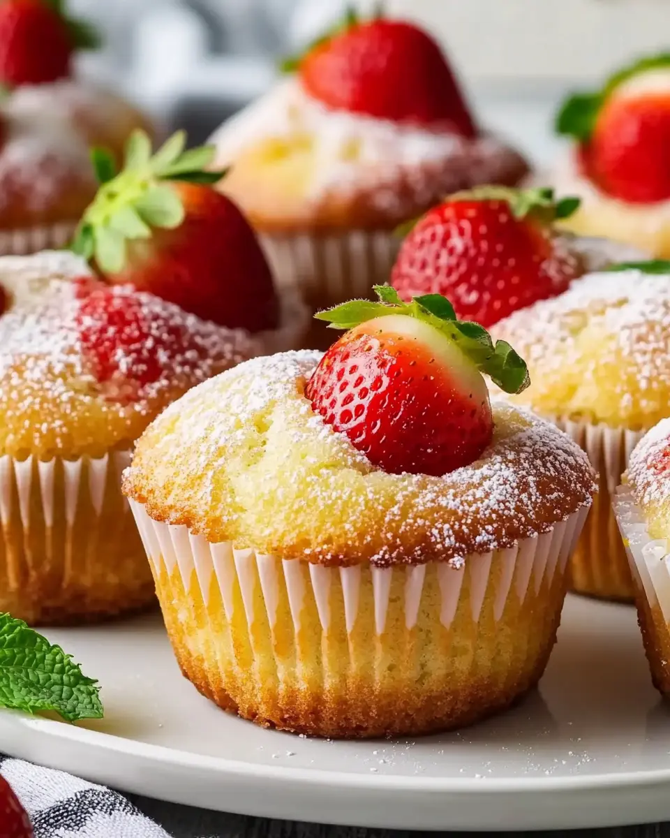 Saftige Erdbeer Muffins: Bestes Rezept mit erfrischender Zitrone! 5