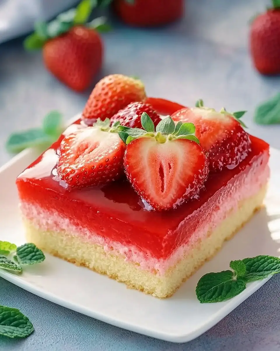 Erdbeerblech einfach & lecker: Juicy Fruit Delight from the Sheet