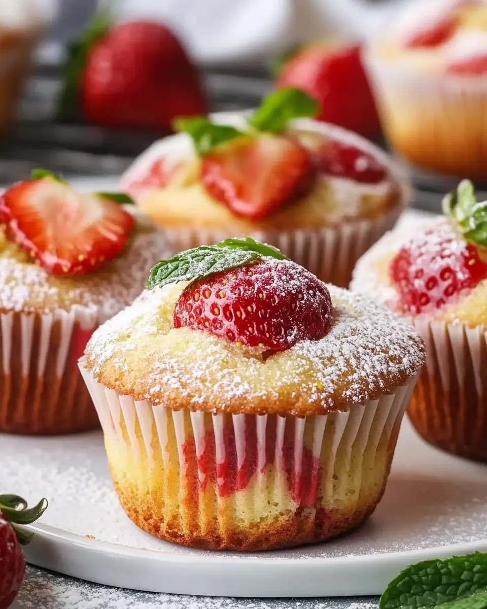 Saftige Erdbeer Muffins: Bestes Rezept mit erfrischender Zitrone! 6 kijqu5c6inuf9d9nczfa