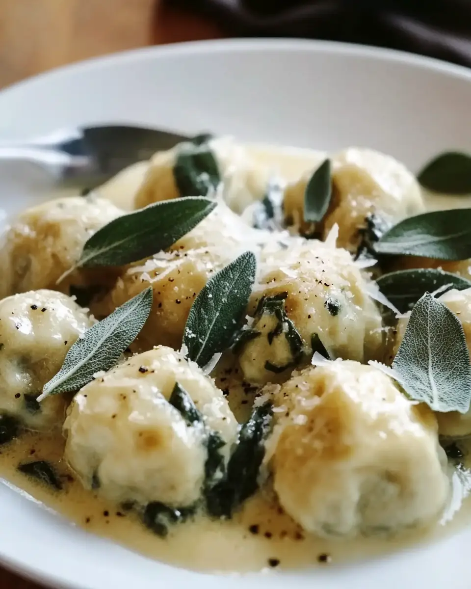 Salbei Nockerl mit Parmesan: Easy Comfort Food Delight
