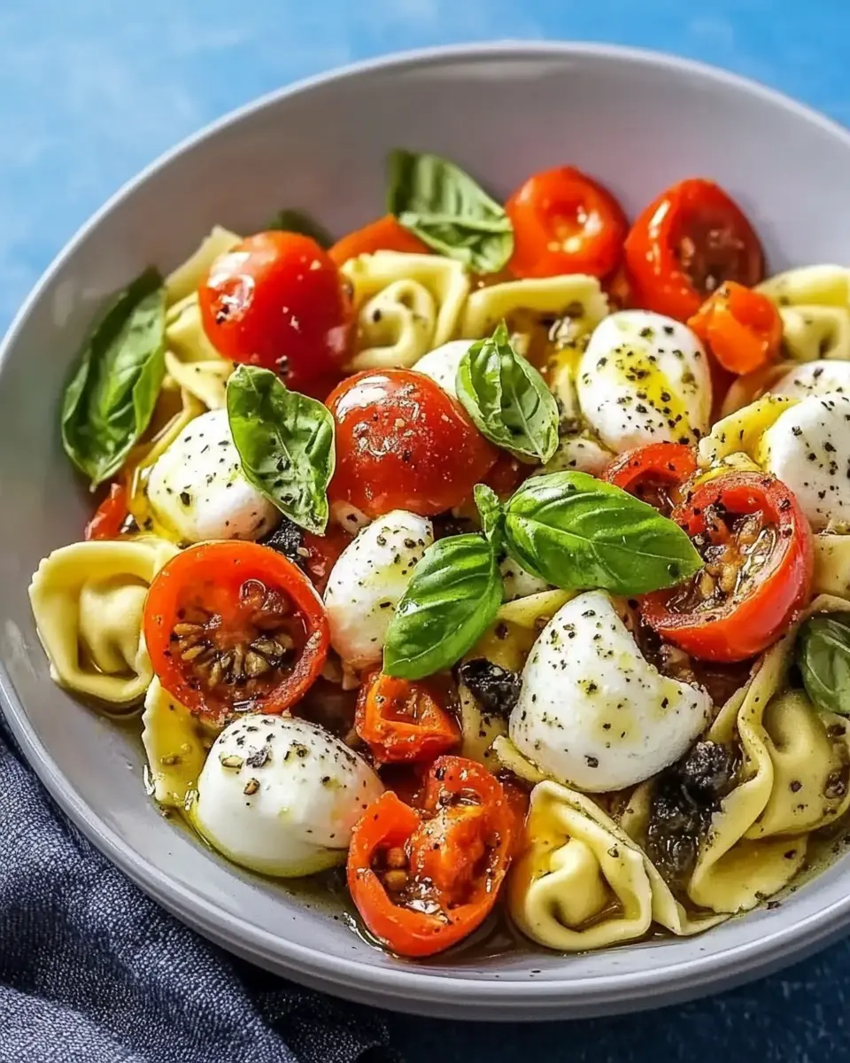 Frischer Tortellini Salat Rezept: Easy Mozzarella Delight 7