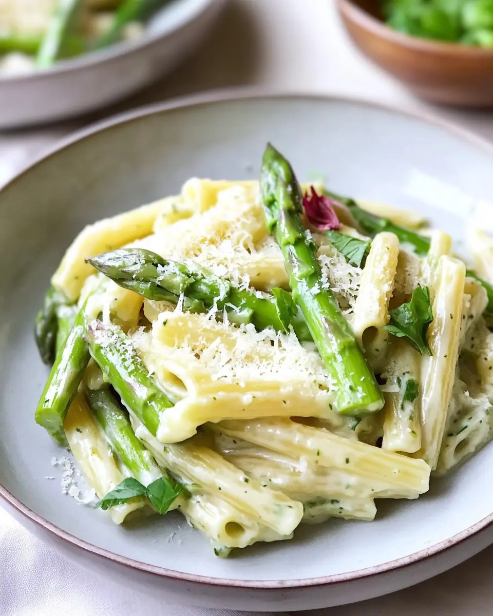 Grüne Spargel Pasta Rezept: Cremig & Einfach für dein Glück
