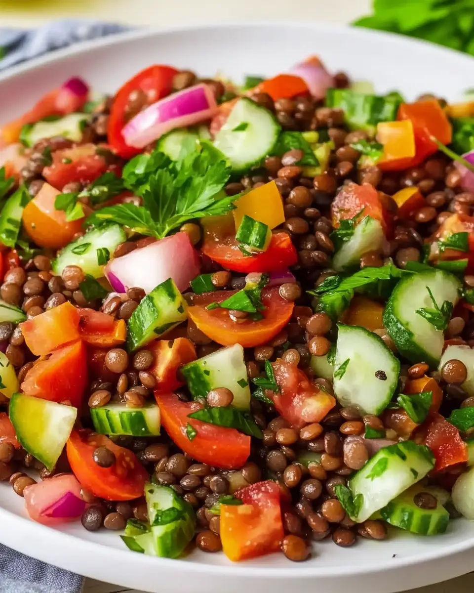 Veganer Linsensalat – 5 einfache Tipps für eine perfekte Mahlzeit First Image First Image