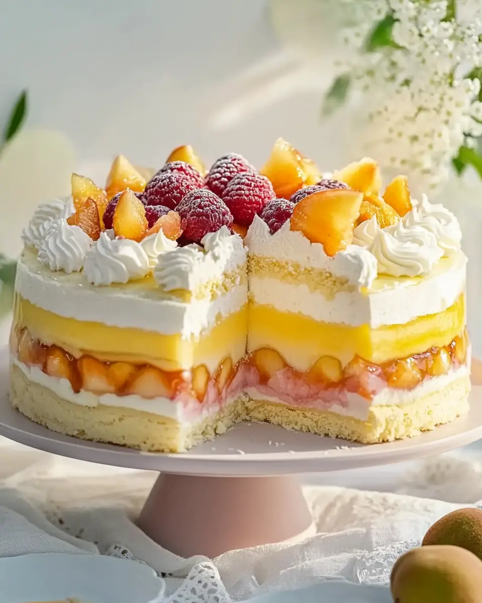 Solero Windbeutel Torte: A Refreshing Summer Delight