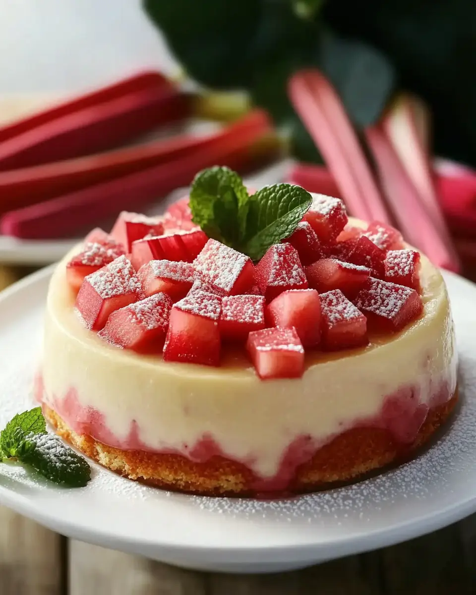 Rhabarber Puddingkuchen: Bestes Cremiges Rezept Ever!