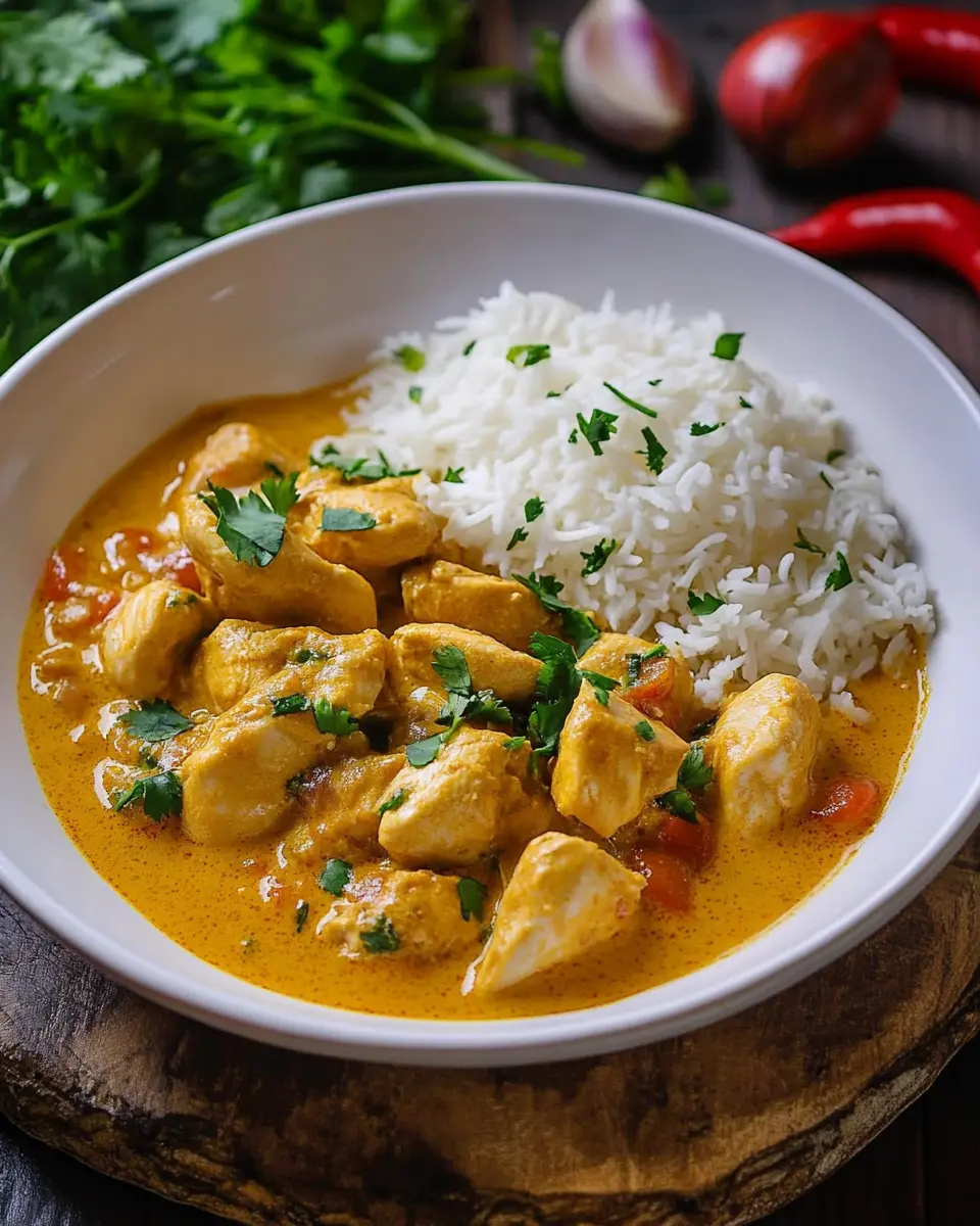 Einfaches Hühnchen-Curry mit Kokosmilch – Cremig und Glücklich 6 r5mhkvu63vzzplldgj6e