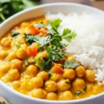 Kichererbsen Curry mit Kokosmilch – Schnell und Einfach für Jeden First Image First Image