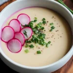 Radieschencremesuppe – Einfache und gesunde Frühlingssuppe First Image First Image
