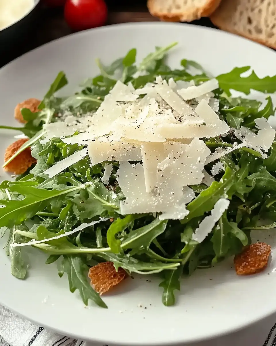 Rucola mit Parmesan Rezept einfach & schnell First Image First Image