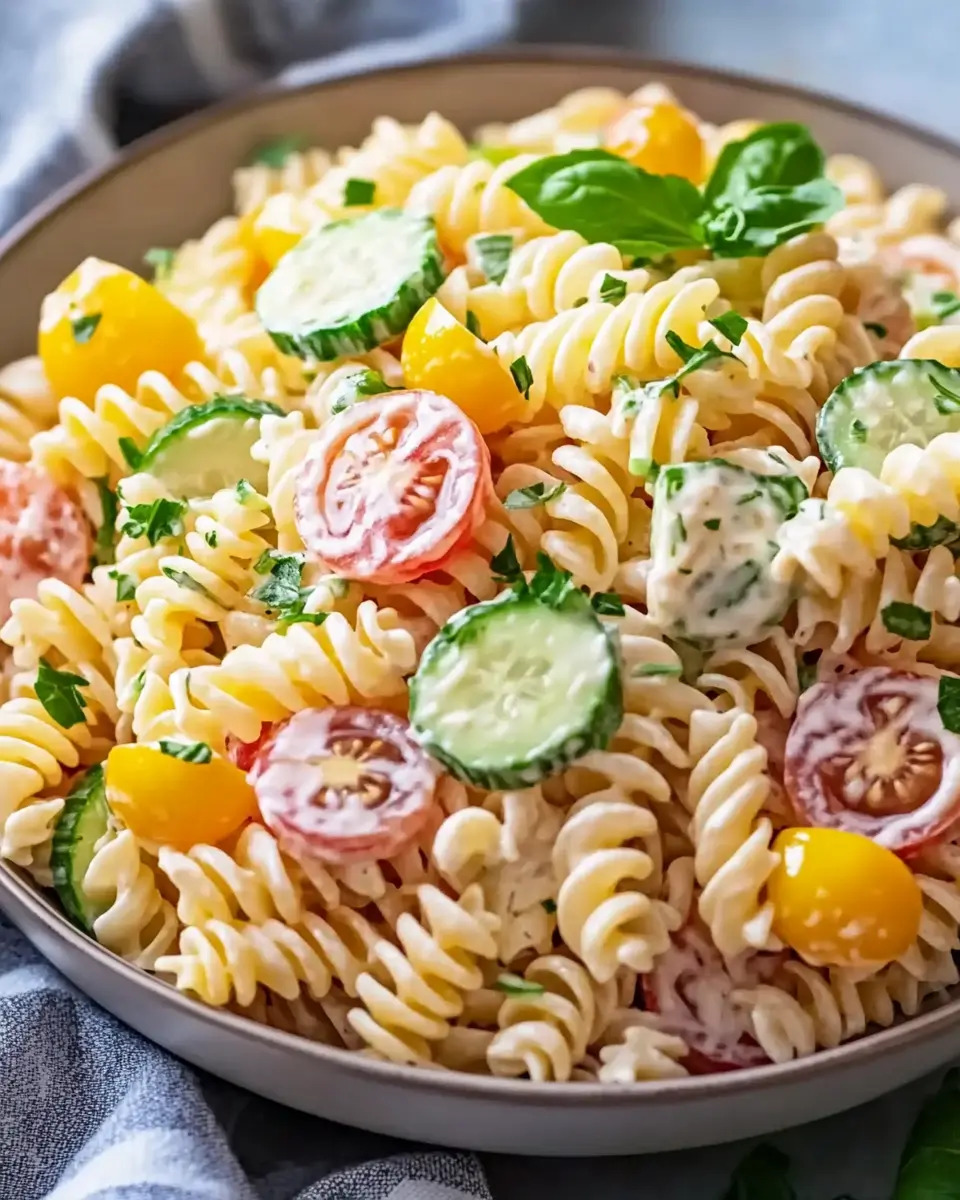 Klassischer Nudelsalat Rezept einfach & cremig for Summer Joy 6