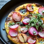 Bunte Frittata mit gerösteten Radieschen und Aceto Balsamico – Einfach und lecker First Image First Image