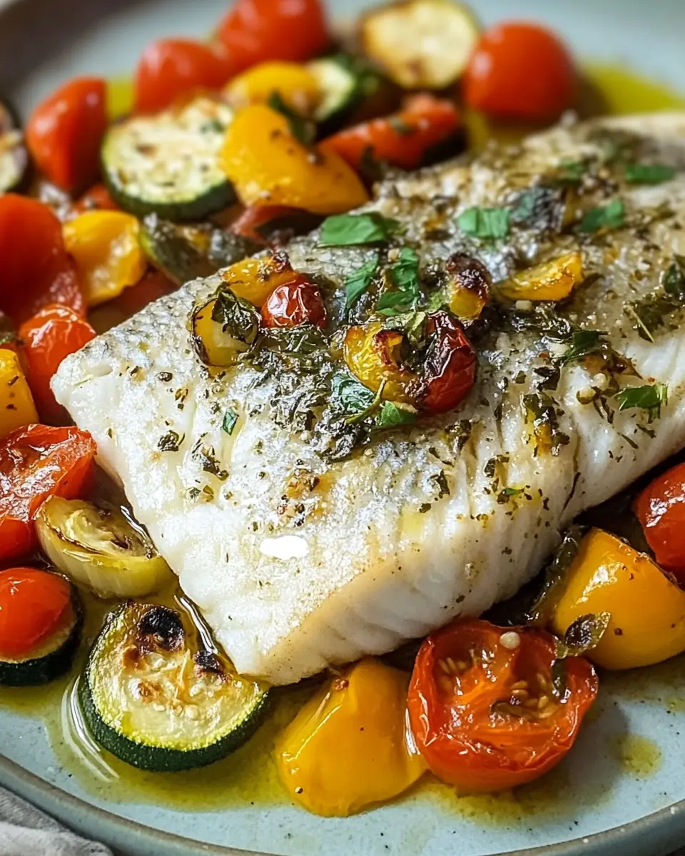Fisch vom Blech: Easy Mediterranean Veggie Bake in 30 Minutes
