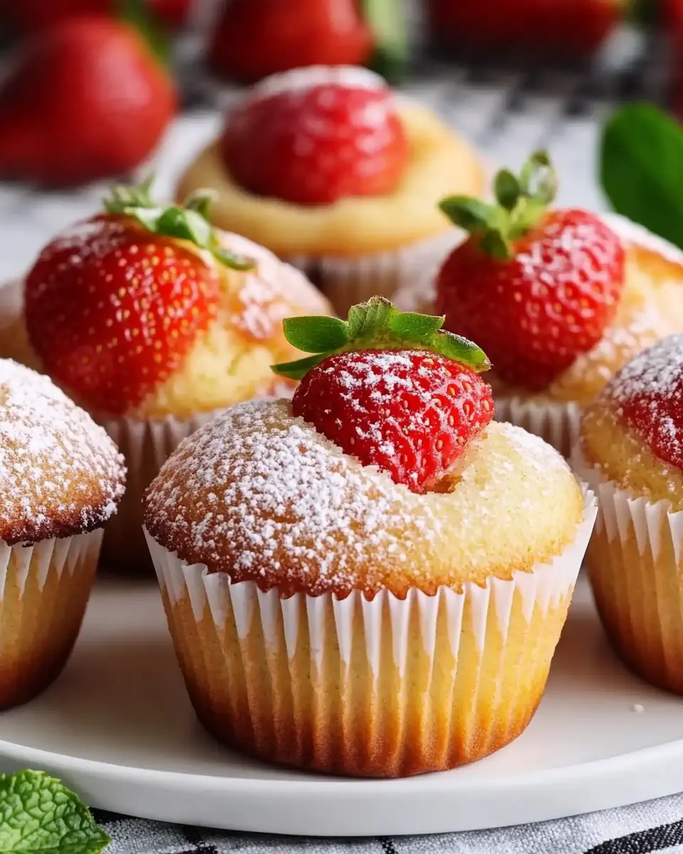 Saftige Erdbeer Muffins: Bestes Rezept mit erfrischender Zitrone! 7