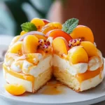 Solero Windbeutel Torte mit Maracuja & Pfirsich – Der perfekte Sommergenuss First Image First Image